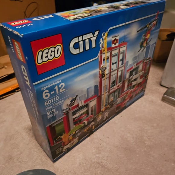 LEGO City Fire Rescue Building Set - Red, White, Gray - Picture 3 of 5